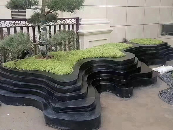 跌水景观池